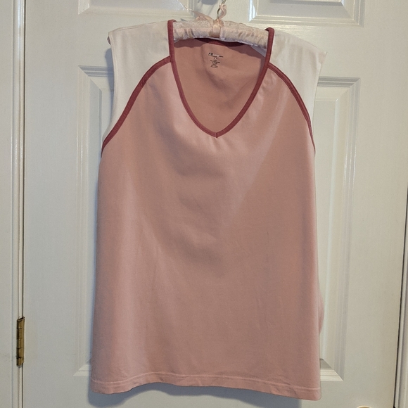 Pink & white top by SJB in 3x - Picture 1 of 6